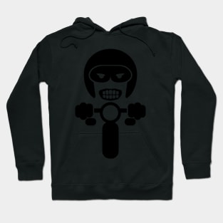 Motorcycle rider Decal V.2 Hoodie